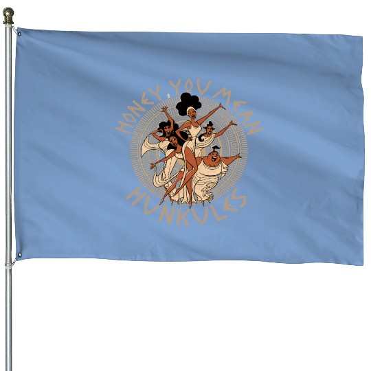 Disney Hercules Diva The Muses Honey You Mean Hunkules House Flags