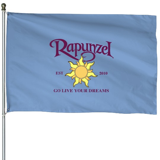 Rapunzel Sweater, Tangled House Flags, Disney Princess House Flags