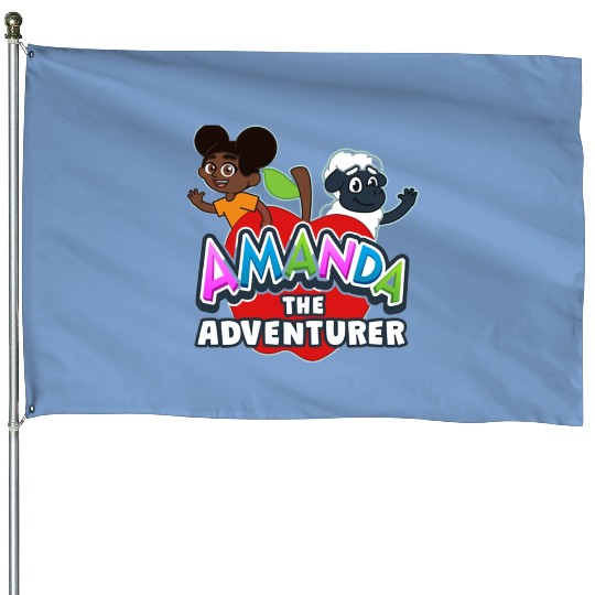 Discover Amanda The Adventurer House Flags