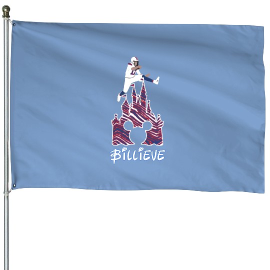Josh Allen Disney House Flags | B.uffalo B.ills House Flags