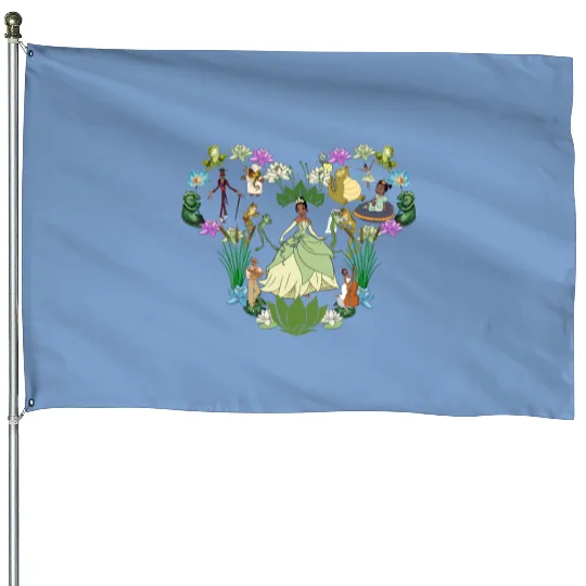 Disney Tiana House Flags, Tiana Disney Princess