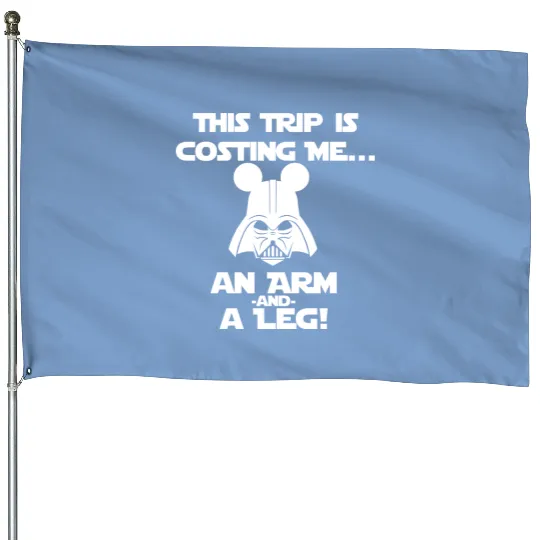 Funny Disney World House Flags, Dad Disney House Flags, Father's Day Disney Trip House Flags