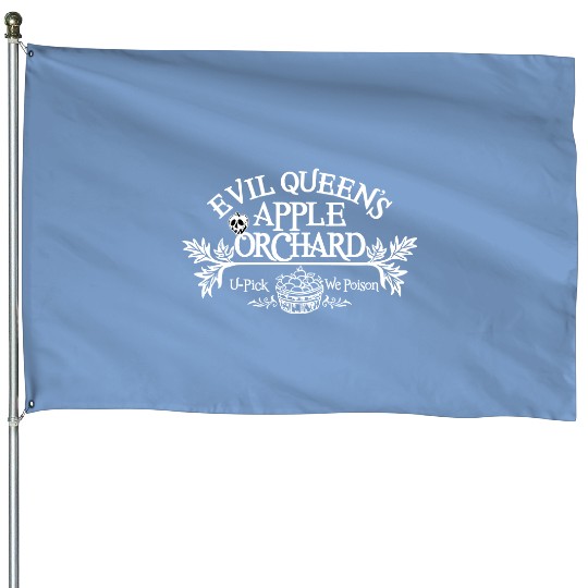 Evil Queen House Flags, Evil Queen's Apple Orchard House Flags, Disney House Flags