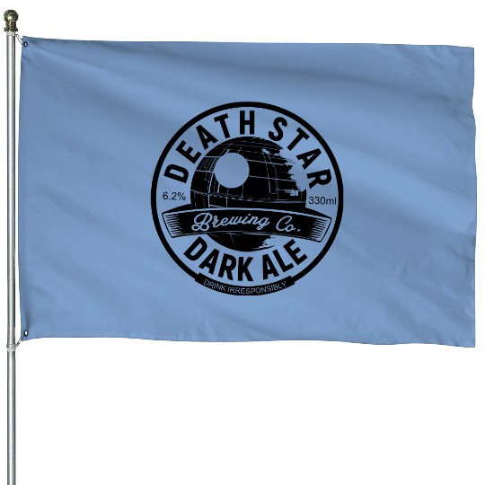 Death Star Pale Ale Star Wars House Flags, Disney Galaxys Edge House Flags, Disney Trip House Flags