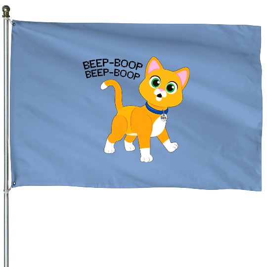 Disney Sox Cat  House Flags, Buzz Lightyear House Flags, Lightyear 2023 Star House Flags