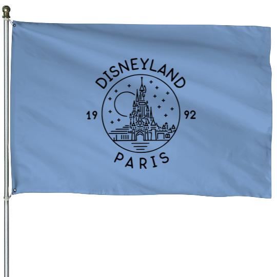 Disneyland Paris House Flags, Mickey and Friend House Flags