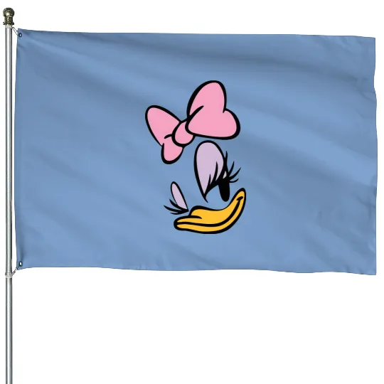 Daisy Duck Color Portrait Women's Racerback Tank |  Disney Daffy Duck House Flags