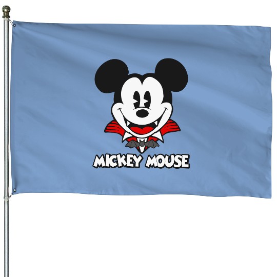 Mickey Vampire Dracula Big Face House Flags Disney Summer Trip House Flags