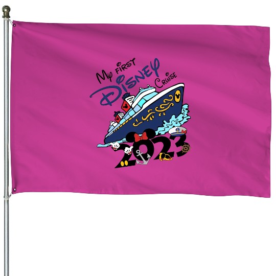 My First Disney Cruise House Flags, 2023 Ship
