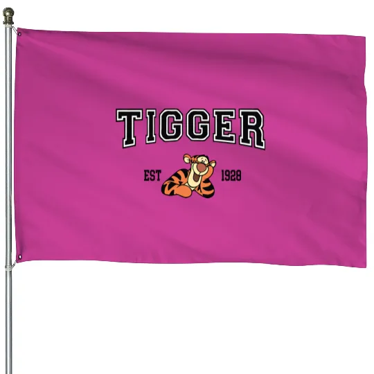 Tigger House Flags, Winnie The Pooh House Flags, Disney Tigger, Disney Pooh House Flags