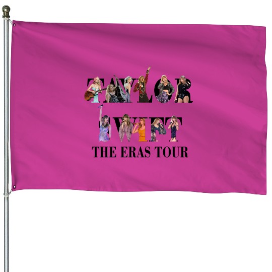Discover Toddler Taylor Eras Tour House Flags, Kid Taylor Merch