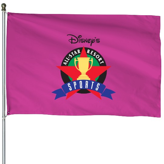 disneys all star resort sports House Flags