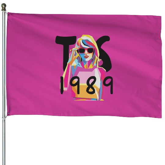 Discover Taylor 1989 House Flags, Vintage Taylor Album House Flags,