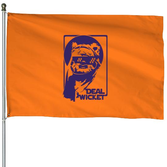 Disney-Star-Wars Shirt, Vintage Nub-Nub Ewok Camp Shirt, Wicket Ewoks Shirt, Forest Summer Camp House Flags