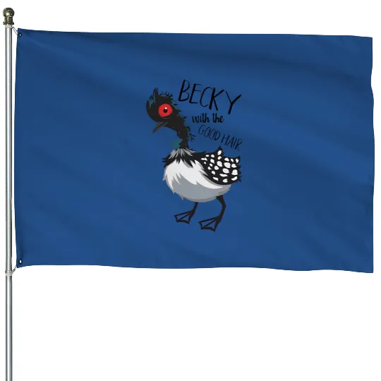 Finding Nemo House Flags, Funny Becky, Disney Pixar Becky The Loon