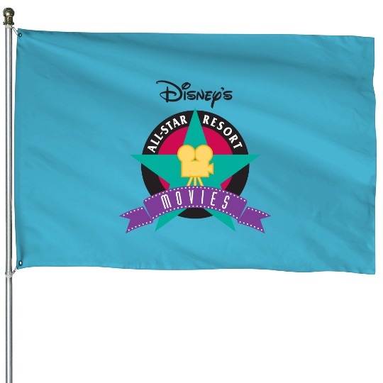 disneys all star resort movies House Flags