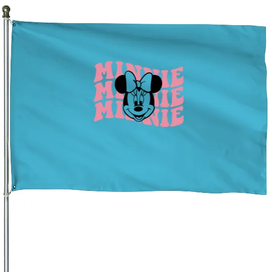 Minnie House Flags, Disneyworld House Flags, Animal House Flags, Minnie Ear House Flags