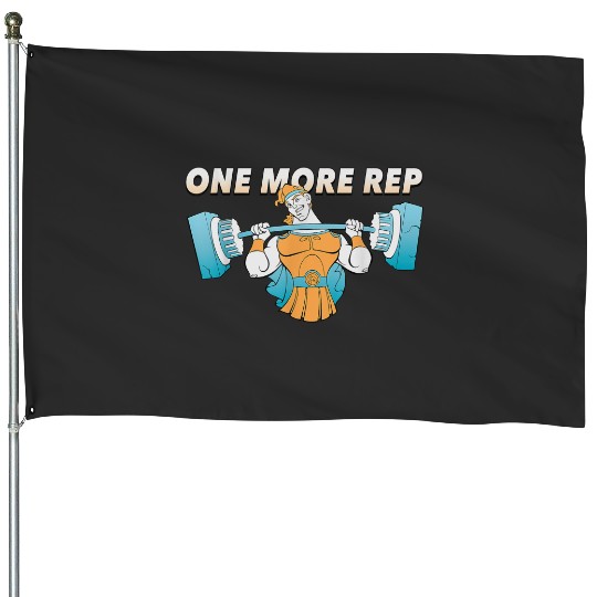 Disney Hercules One More Rep House Flags