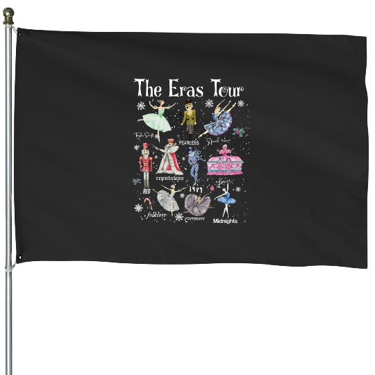 Eras Tour Nutcracker's Version House Flags, Christmas Swif Sweatshir