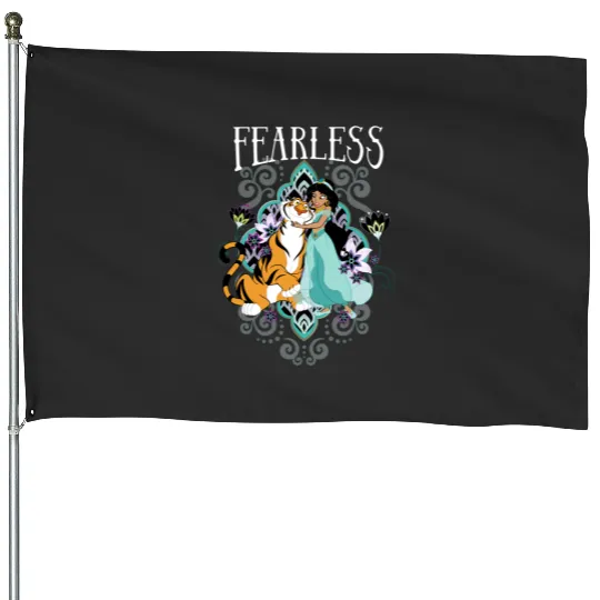 Princess Jasmine Alladin House Flags, Disney Character House Flags