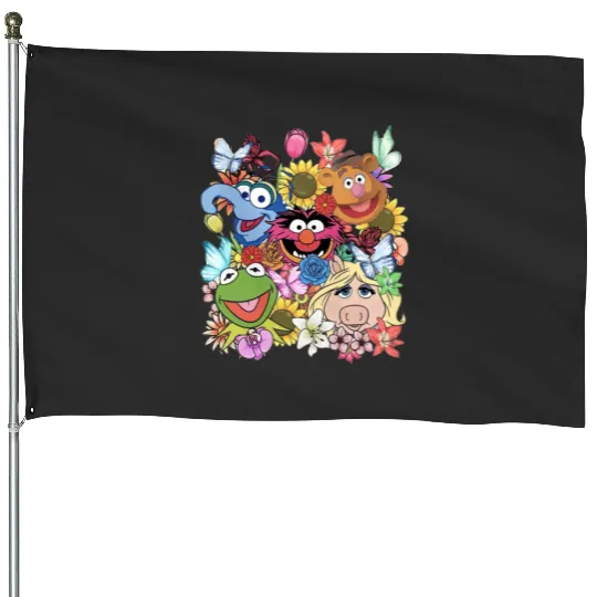 The Muppets Disney House Flags