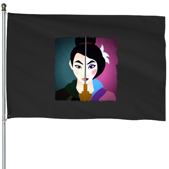 Discover Mulan House Flags Princess Mulan House Flags Disney Mulan House Flags Disney Princess House Flags