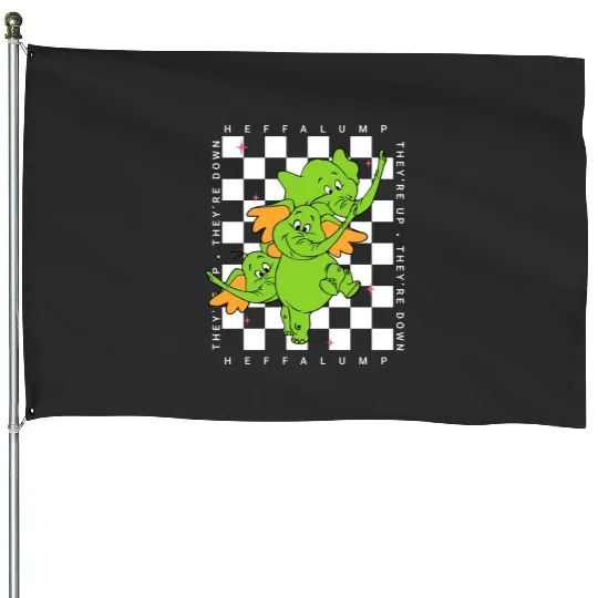 Colors Heffalump House Flags, Disney Winnie the Pooh House Flags