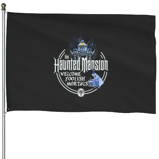 Haunted Mansion House Flags, The Haunted Mansion House Flags, Disney Haunted Mansion House Flags, Disney House Flags