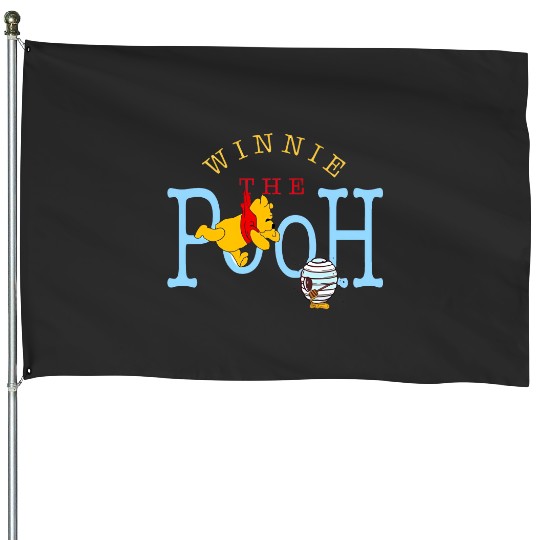 Disney Winnie The Pooh House Flags, Pooh Honey House Flags, Winnie The Pooh Matching House Flags, Pooh Couple House Flags, Winnie The Pooh House Flags