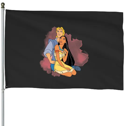 Disney Pocahontas House Flags, Pocahontas Love House Flags