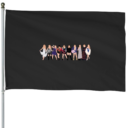 Tay.lor S.wi.ft ERA's Tour Reading House Flags