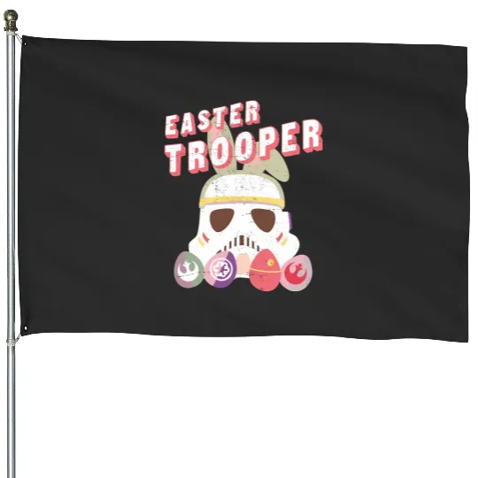 Star Wars Easter Stormtrooper Disney Easter House Flags, Family Easter House Flags, Easter Bunny House Flags, Easter Egg House Flags