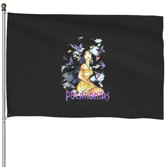 Disney Pocahontas Princess House Flags, Princess Matching House Flags