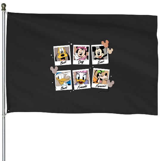 Disney Toy Story House Flags, Best Day Ever, Best Friend Forever,