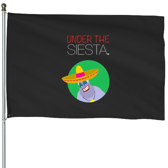 Under The Siesta Little Mermaid Ursula - Disney - House Flags