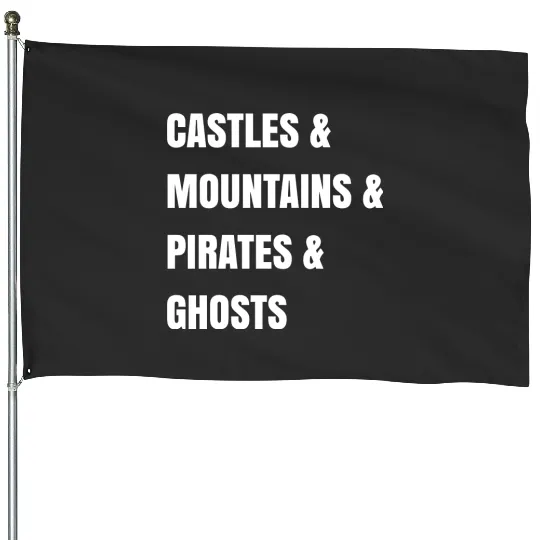 Castles & Mountains & Pirates & Ghosts - Disney - House Flags