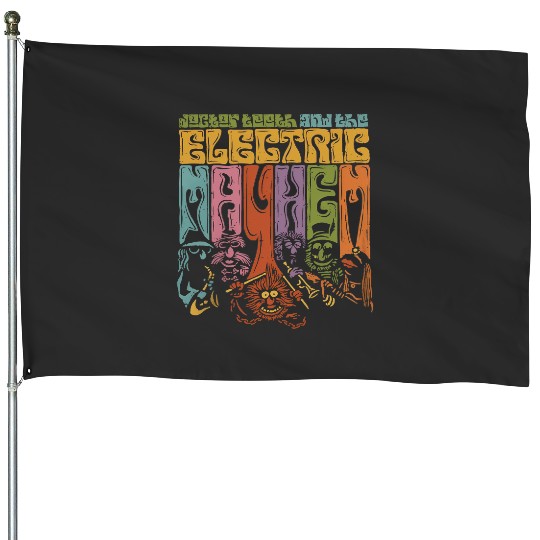 Disney Muppets Doctor Teeth And The Electric Mayhem House Flags