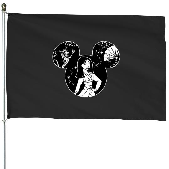 Disney Mulan House Flags