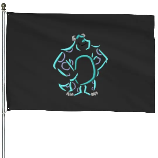 Sully House Flags, Monsters Inc House Flags, Disney House Flags