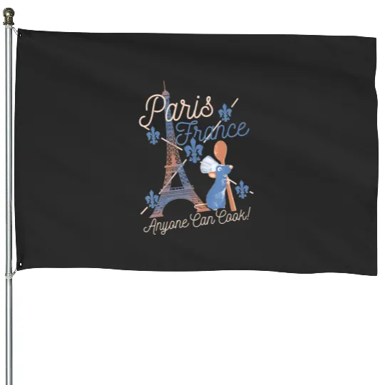Ratatouille Remy Paris France Disney Disneyland 2023 House Flags Disney Trip 2023