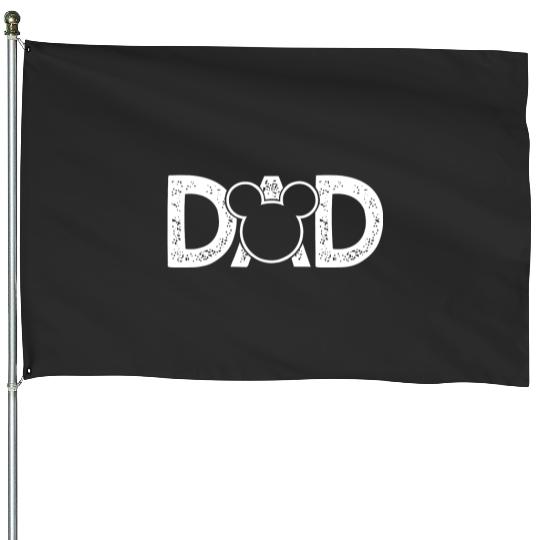 Disney Mickey Mouse Dad House Flags