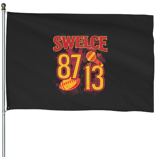 Discover Swelce House Flags, Taylor and Kelce, Swift and Kelce, Taylor and Travis, Kelce Fan