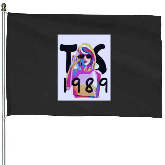Discover Taylor swiftiee 1989 Vector House Flags