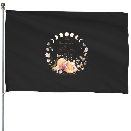 Disney Winnie The Pooh Inspirational Pooh Quote Poster House Flags