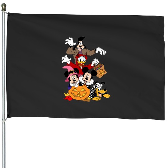 Disney Halloween House Flags