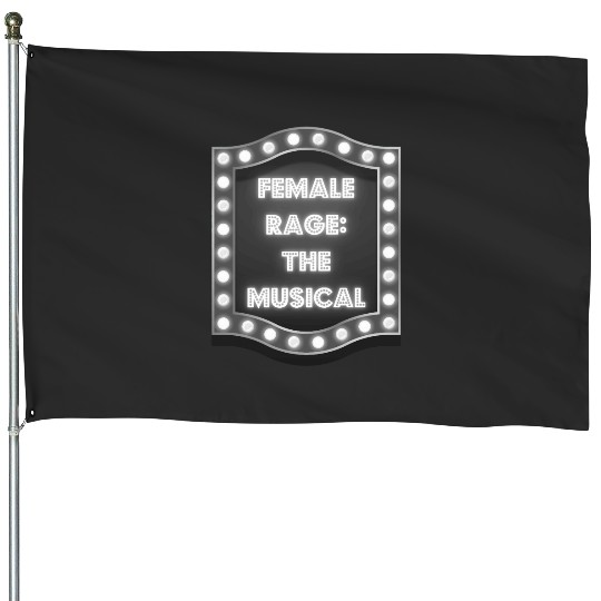 Discover Female Rage The Musical TTPD Eras Tour Active House Flags