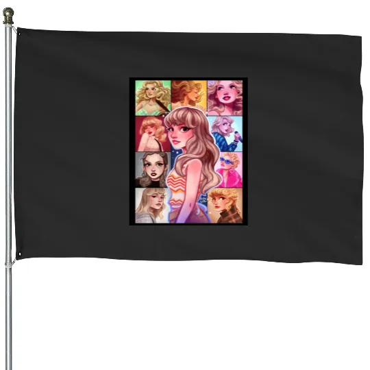 Discover Taylor-Swift as Barbie-Barbie House Flags