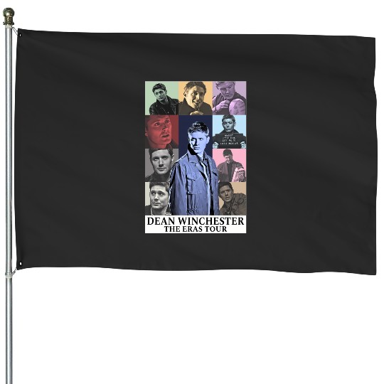 Dean Winchester Eras Tour House Flags
