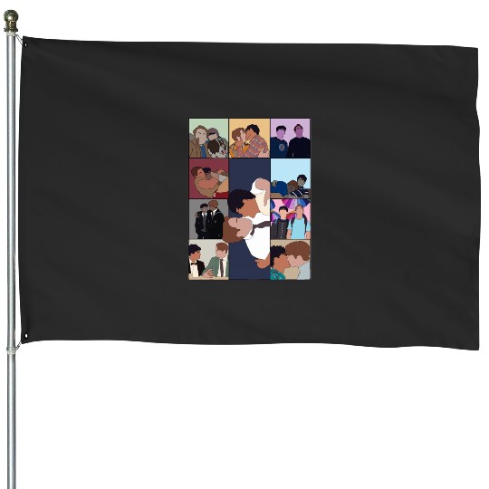 the Heartstopper Eras Tour House Flags