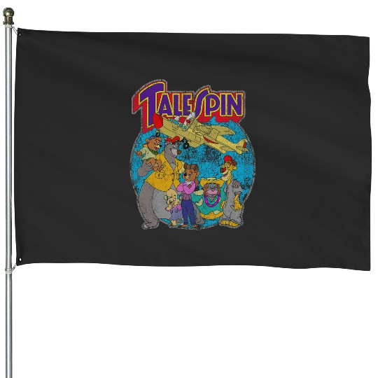 Disneys TaleSpin Graphic House Flags